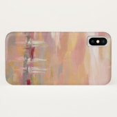 深紅色の波 Case-Mate iPhoneケース (裏面(横))