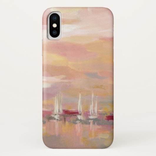 深紅色の波 Case-Mate iPhoneケース (裏面)