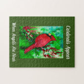 深紅色は天使がインスピレーションに近づくと現れる ジグソーパズル (横)