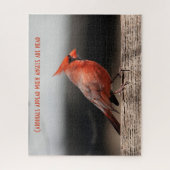 深紅色は天使が近づくと現れる ジグソーパズル (縦)