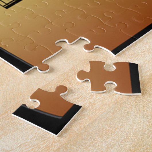 深紅色は天使が~クリスマスの近くにいるときに現れる ジグソーパズル (側面)