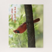 深紅色は天使の近くに現れる！ ジグソーパズル (縦)