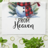 深紅色は天国 キッチンタオル (折り畳み)