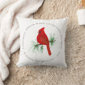 深紅色は愛する人が近づくと現れる クッション (ブランケット)