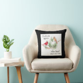 深紅色は愛する人が近づくと現れる クッション (椅子)