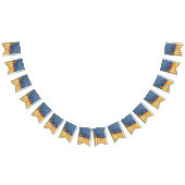 深紅色オン絵画フェンスオリジナル- Art バンティングフラッグ (全)