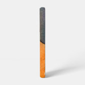 深紅色オン絵画フェンスオリジナル- Art Samsung Galaxyケース (左側面)