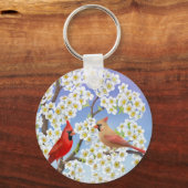 深紅色キーチェーン キーホルダー (正面)