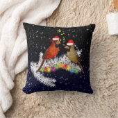 深紅色クリスマス枕 クッション (ブランケット)