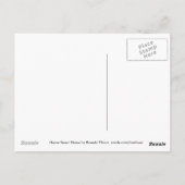 深紅色ズオンスノーウィバーズハウス ポストカード (裏面)