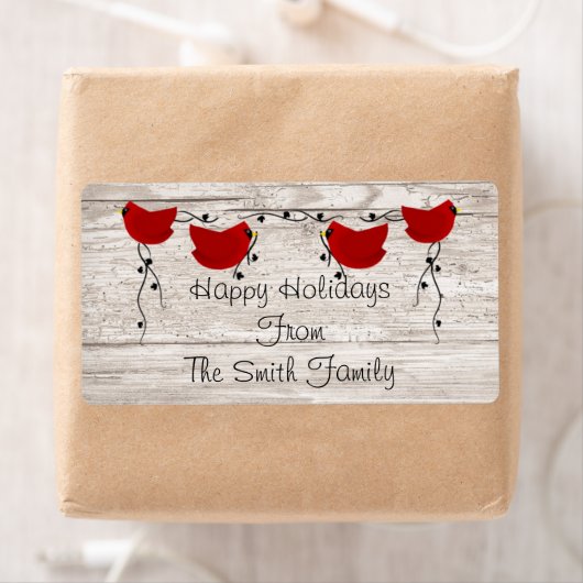 深紅色ラベル ラベル (インサイチュ)