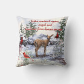 深紅色天使天国 クッション (裏面)