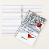 深紅色天国  ノートブック (内側)