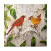 深紅色芸術愛の歌 タイル (正面)