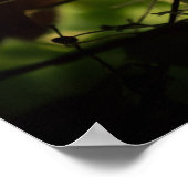 深紅色食べ物を与えズ ポスター (角)