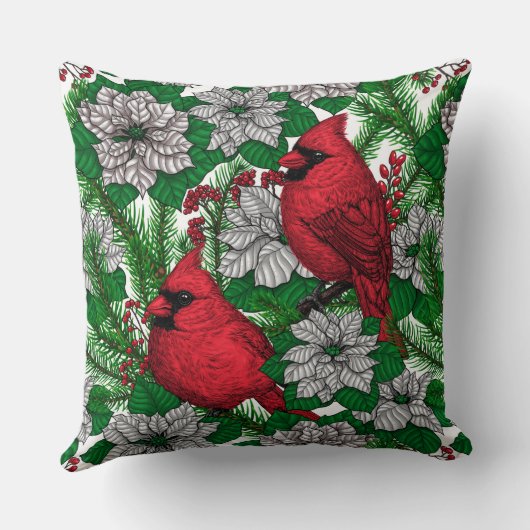 深紅色2 クッション (裏面)