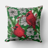 深紅色2 クッション (正面)