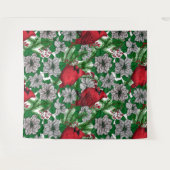 深紅色2 タペストリー (正面(横))