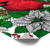 深紅色2 ポスター (角)