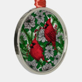 深紅色2 メタルオーナメント (右)