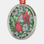 深紅色2 メタルオーナメント (左)