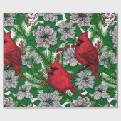 深紅色2 ラッピングペーパー (フラット)