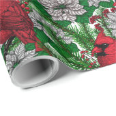 深紅色2 ラッピングペーパー (ロールコーナー)