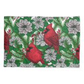 深紅色2 枕カバー (裏面)