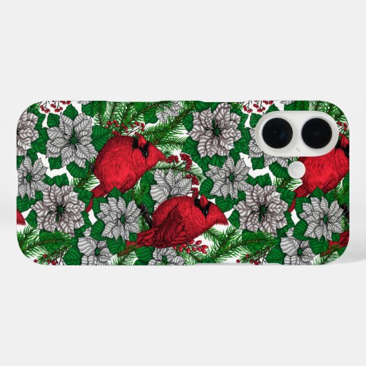 深紅色2 Case-Mate iPhoneケース (裏面 (横))