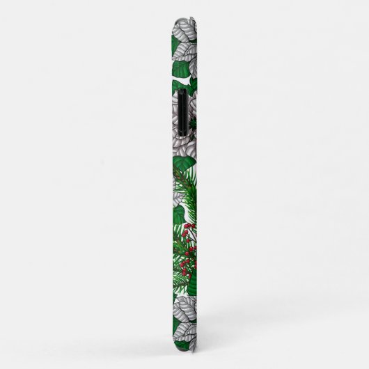 深紅色2 Case-Mate iPhoneケース (裏面/右)