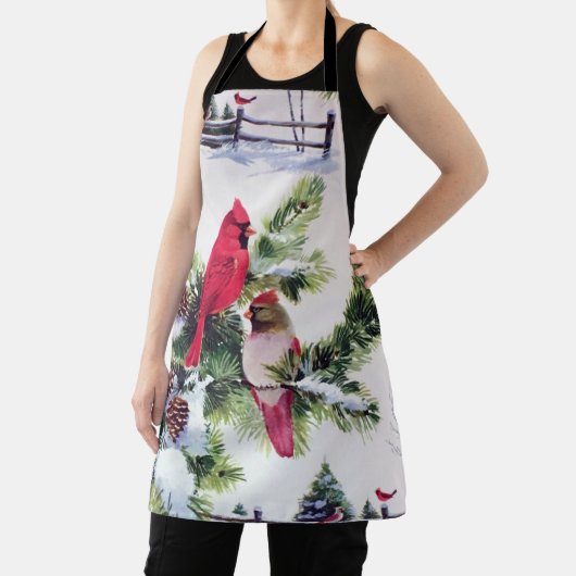 深紅色 エプロン (インサイチュ)