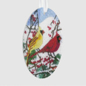 深紅色 オーナメント (正面)