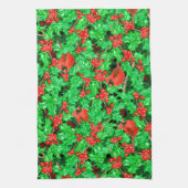 深紅色 キッチンタオル (縦)