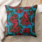 深紅色 クッション (ブランケット)