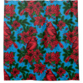 深紅色 シャワーカーテン (正面)