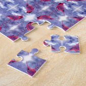 深紅色 ジグソーパズル (側面)