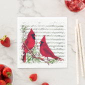 深紅色 スタンダードランチョンナプキン (インサイチュ)