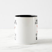 深紅色 ツートーンマグカップ (中央)