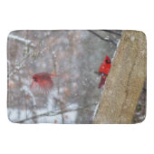 深紅色 バスマット (正面)