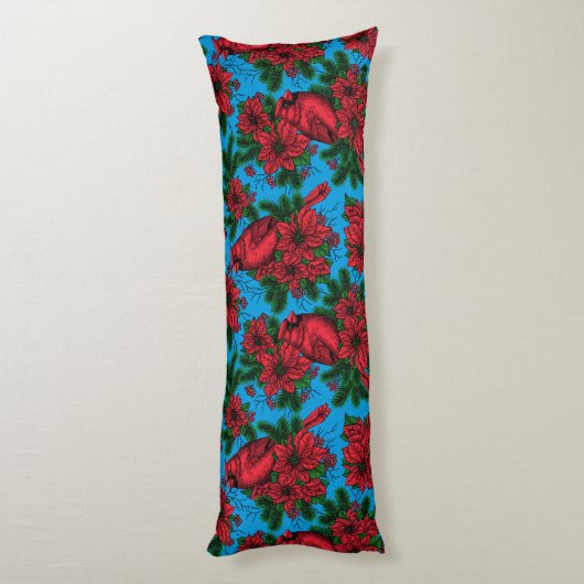 深紅色 ボディピロー (裏面 (縦))