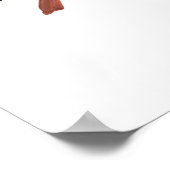 深紅色 ポスター (角)