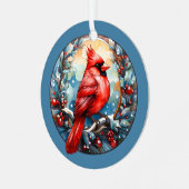 深紅色 メタルオーナメント (正面左)