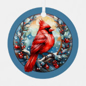 深紅色 メタルオーナメント (正面)