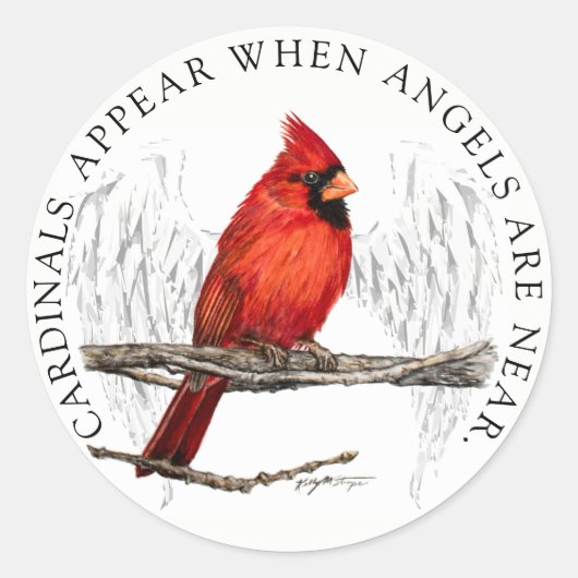 深紅色 ラウンドシール (正面)