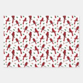 深紅色 ラッピングペーパーシート (正面2)