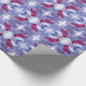 深紅色 ラッピングペーパー (角)