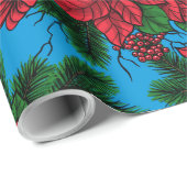 深紅色 ラッピングペーパー (ロールコーナー)