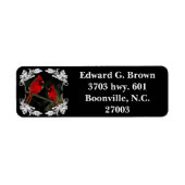 深紅色 ラベル (正面)