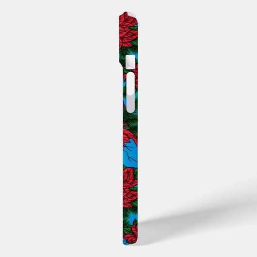 深紅色 Case-Mate iPhoneケース (裏面 / 左)