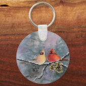 深紅色byシャロンシャーペ キーホルダー (正面)